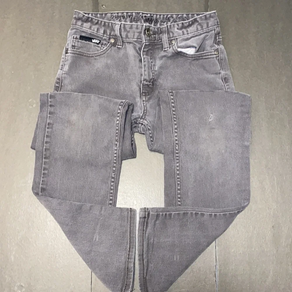 Vans Size 14 Straight Denim Gray Jeans - Picture 4 of 14